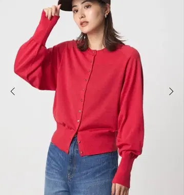 2WAY 가디건 워셔블 그린 라벨 릴랙싱