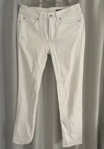 TOMMY HILFIGER 스키니 팬츠 화이트