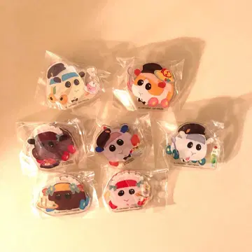 모루카 아크릴 배지 7개 세트