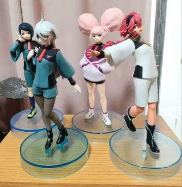 건담 수성의 마녀 프라이스 피규어 4체 세트