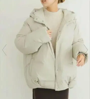 어반 리서치 GREENDOWN 코쿤 후드 자켓