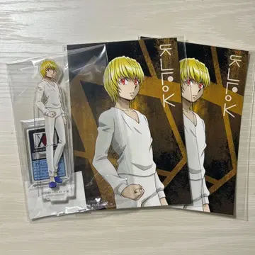 HUNTER x HUNTER WEB 복권 아크릴 스탠드 엽서 크라피카