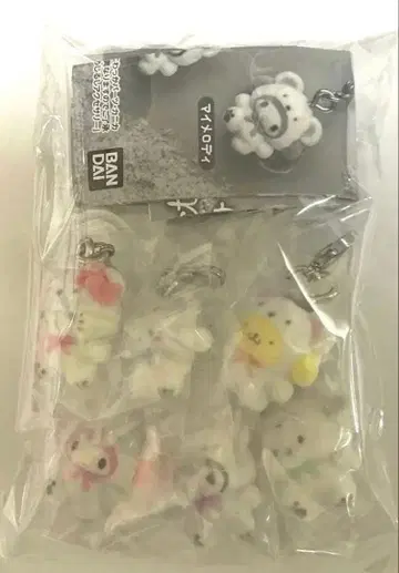 산리오 캐릭터즈 포근포근 스노우 메지루시 액세서리 컴플리트