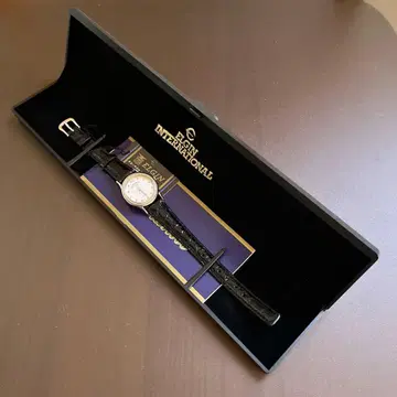 ELGIN B.W.Raymond 쿼츠 배터리, 작동 미확인 정크