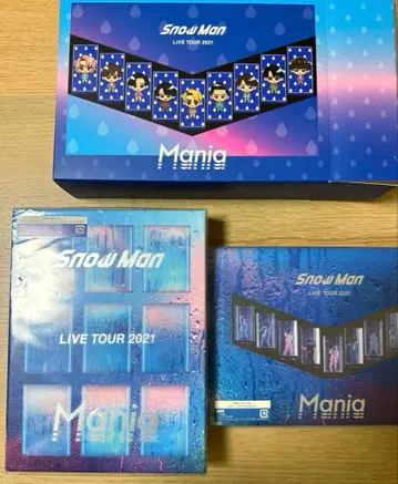 SnowMan DVD Mania Blu-ray 초회반 일반ver 세트