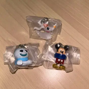 미사용 디즈니 캐릭터 winter 메지루시 액세서리 3개 세트