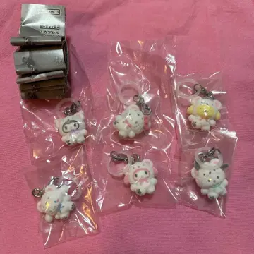 산리오 캐릭터즈 포근포근 스노우 마커 액세서리 컴플리트