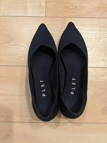 플라스테 PLST 리사이클 니트 에어리 펌프스 네이비 S