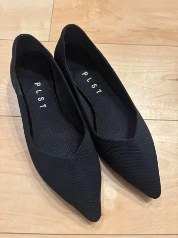 플라스테 PLST 리사이클 니트 에어리 펌프스 네이비 S