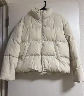 LOWRYS FARM 패딩 블루종 아이보리