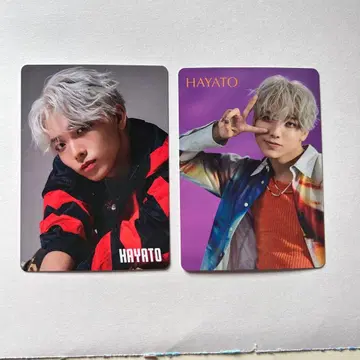 [ HMV 트레이딩 카드 2종 ] HAYATO