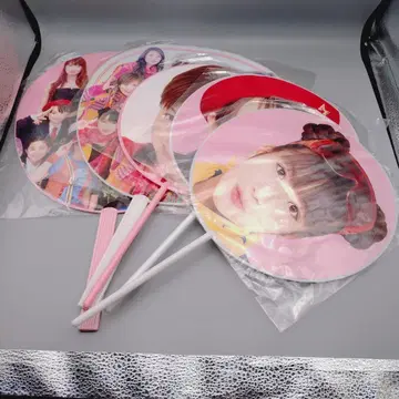 모닝구무스메 콘서트 투어 2002 LOVE IS ALIVE! 부채 4장