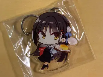 유즈 x 코모 카페 한정판 굿즈 아크릴 키링 사계절 나츠메