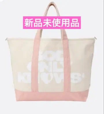 GOD ONLY KNOWS 토트백 (핑크) 이와타 타카노리