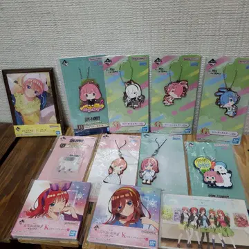 스파이 패밀리, 리제로, 다섯 명의 꽃 아크릴 키링 세트