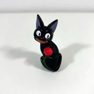 지브리 마녀 배달부 키키 지지 어머니날 카네이션 소프트 비닐 손가락 인형