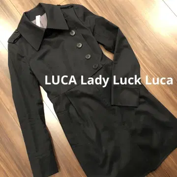 LUCA Lady Luck Luca 블랙 코트
