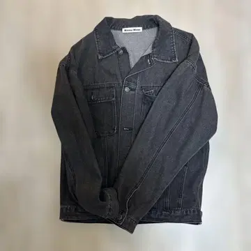 Mimna/Mimaa 다크 그레이 데님 자켓