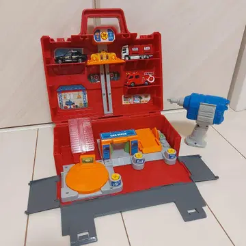 토미카 정비 기지 박스 덤 토미카 포함