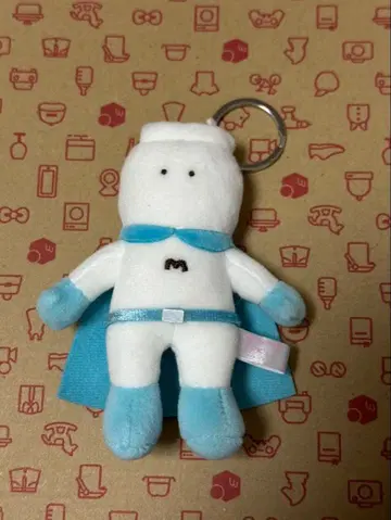 치이카와 파크 미니 마스코트 키링 무챠우만 봉제 인형