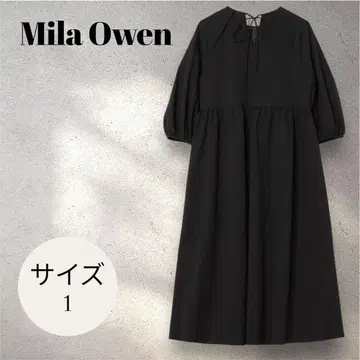 [ Mila Owen ] 롱 원피스 / 사이즈 1 / 블랙