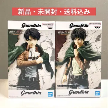 진격의 거인 엘렌 예거 리바이 피규어 2체 세트