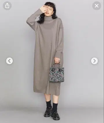 미사용 새상품 뷰티 앤 유스 유나이티드 애로우즈 원피스