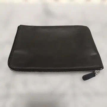 BLUE SINCERE 블루 신시아 가죽 파우치 블랙