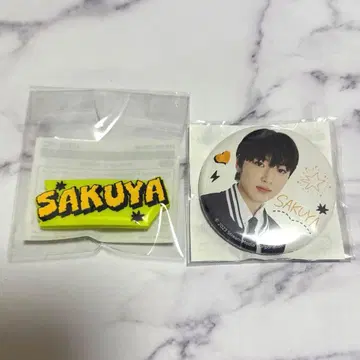 NCT WISH NEW TEAM 캔뱃지 러버배지 사쿠야