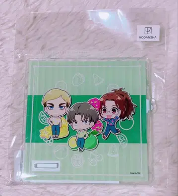 새상품 진격의 거인 리바이 엘빈 한지 아크릴 스탠드 코스터