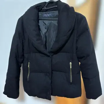 SPICK AND SPAN 블랙 다운 자켓