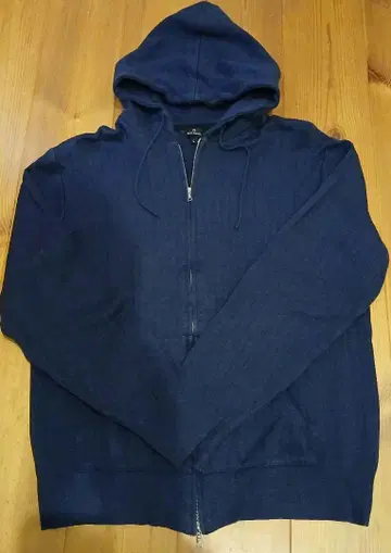 폴 스미스 네이비 코튼 후드티