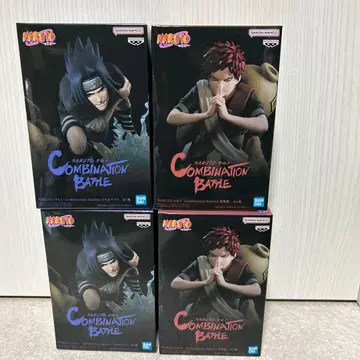 NARUTO 피규어 우치하 사스케 가아라 2종 4체 세트