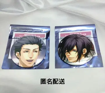 박앵귀 신카이 만엽초 랜덤 캔뱃지 콘도 이사미, 사이토 하지메 세트