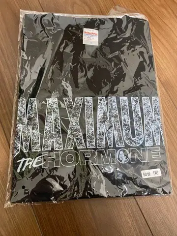 MAXIMUM THE HORMONE T셔츠 M 사이즈