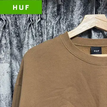 HUF 브라운 크루넥 트레이닝복