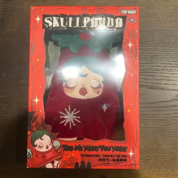 상하이 한정판 크리스마스 Xmas 스컬 팬더 skull panda 백
