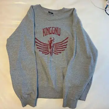 King Gnu 킹누 맨투맨 그레이