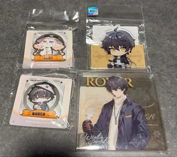 [미개봉 새상품] 4세트 닻을 올린 캔뱃지, 아크릴 배지 등 명조