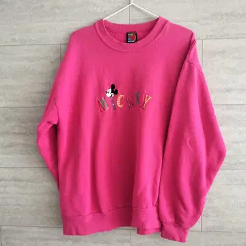 90s USA MICKEY UNLIMITED 디즈니 맨투맨