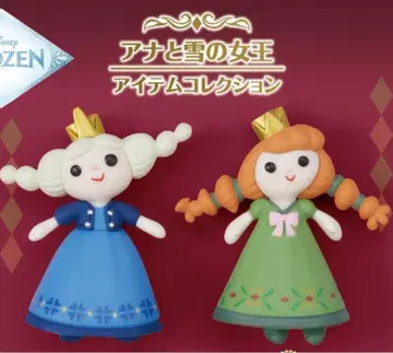 겨울왕국 가챠가챠 아이템 컬렉션 안나 엘사 2세트