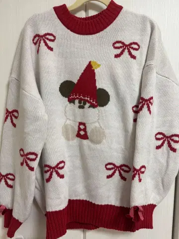 도쿄 디즈니 리조트 릴린린 스웨터 2025 디즈니 크리스마스