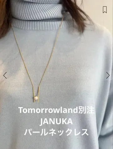 JANUKA 펄 장식 목걸이