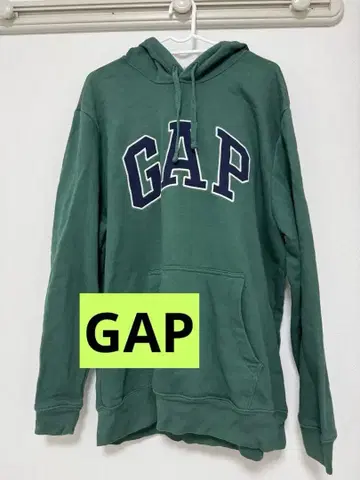 GAP 그린 XL 후드티
