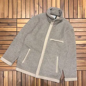L.L.Bean 집업 플리스 자켓 두툼한 엘보우 패치