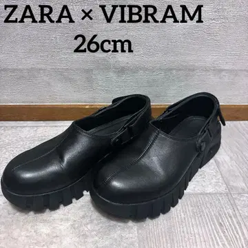 자라 슬링백 로퍼 블랙 Vibram 26 샌들