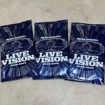 미개봉 미즈키 나나 LIVE VISION NANACA 3장 세트