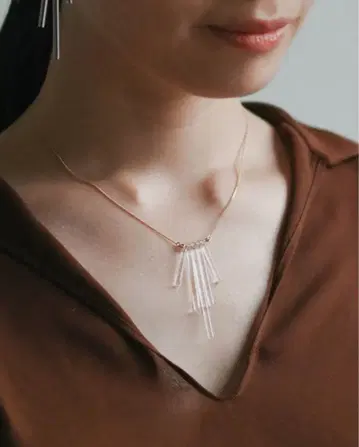 [ 익명 배송 ] 하리오 램프워크팩토리 목걸이 카나데