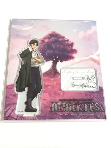 진격의 거인 AttackFes 아크릴 스탠드 리바이