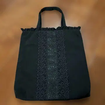 긴자와 레이스 블랙 포멀 서브백 토트백